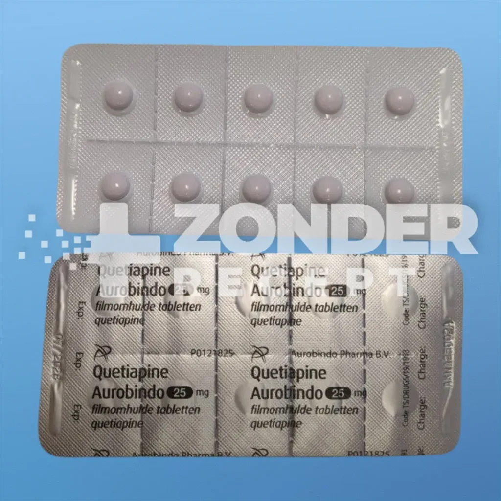 Quetiapine 25mg - 10 Tabletten